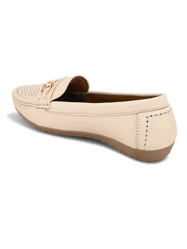 Cream_Faux_Leather_Eva_Sole_Loafers_For_Women