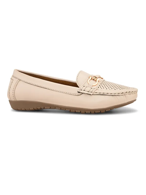 Cream_Faux_Leather_Eva_Sole_Loafers_For_Women