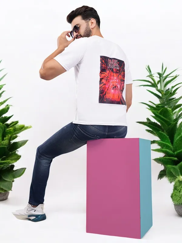 White__Kaisen_Printed_Oversized_T-Shirt_For_Unisex