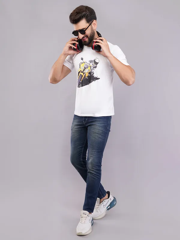 Pack_Of_2_White_Biker_Print_Oversized_T-Shirt_For_Unisex