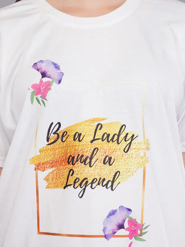 White_Oversized_Printed_T-Shirt_For_Women