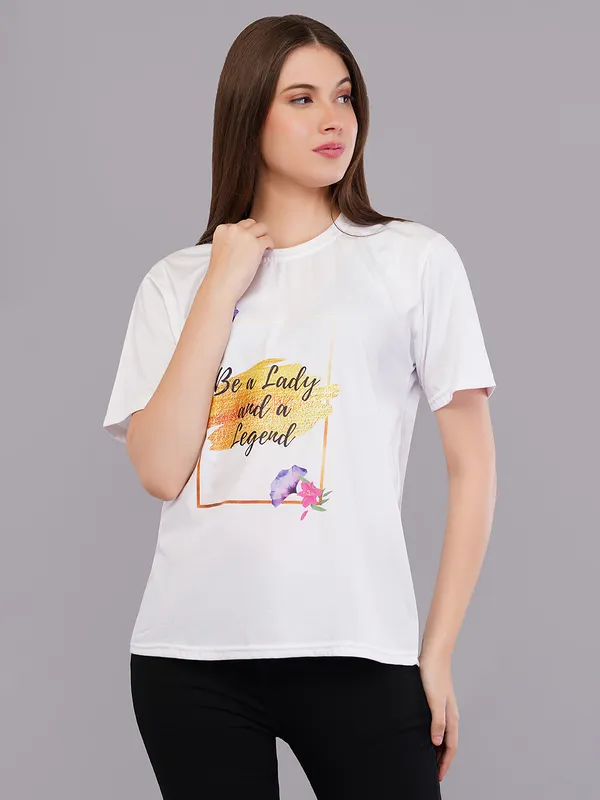 White_Oversized_Printed_T-Shirt_For_Women