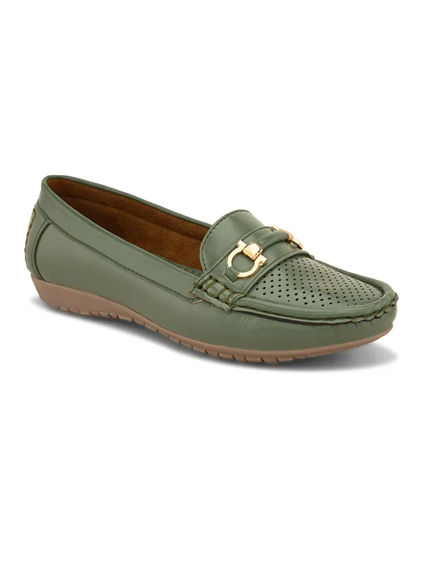 Olive_Faux_Leather_Eva_Sole_Loafers_For_Women