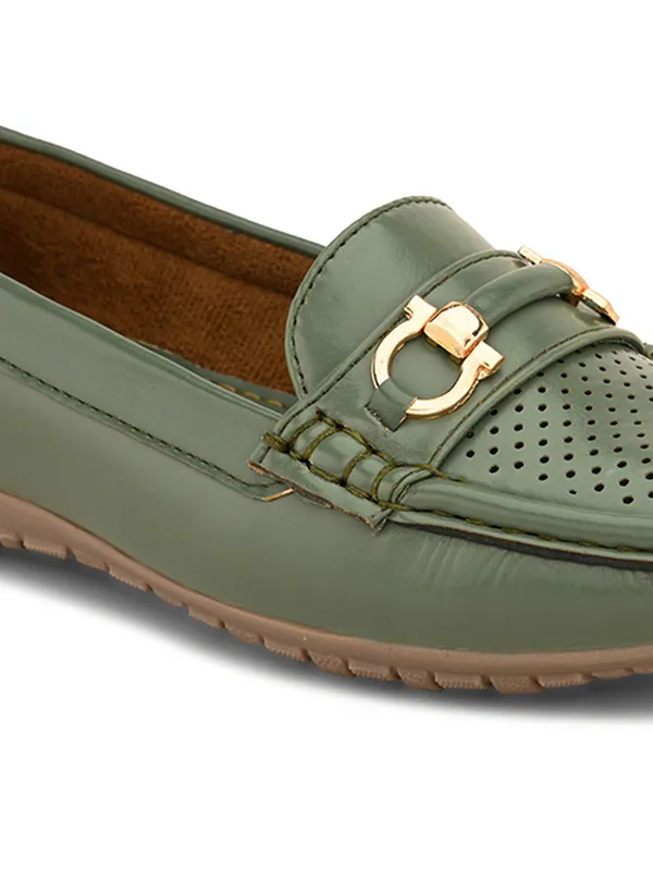 Olive_Faux_Leather_Eva_Sole_Loafers_For_Women