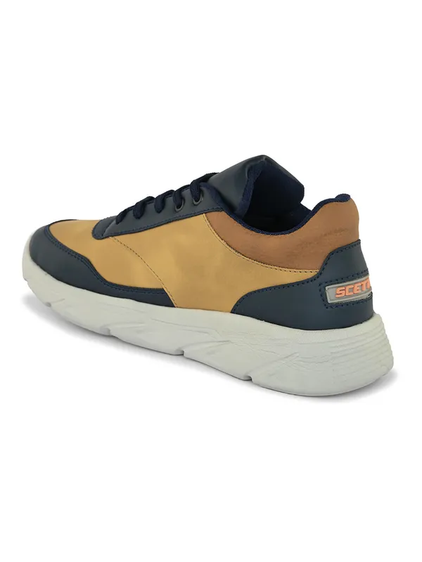 Navy_Faux_Leather_Eva_Sole_Sneakers_For_Men