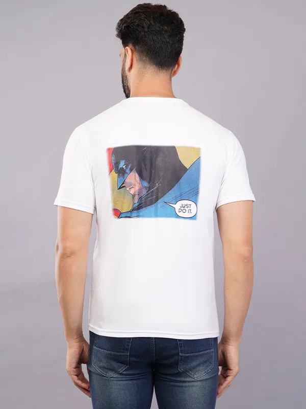 White_Oversized_Batman_Printed_T-Shirt_For_Unisex