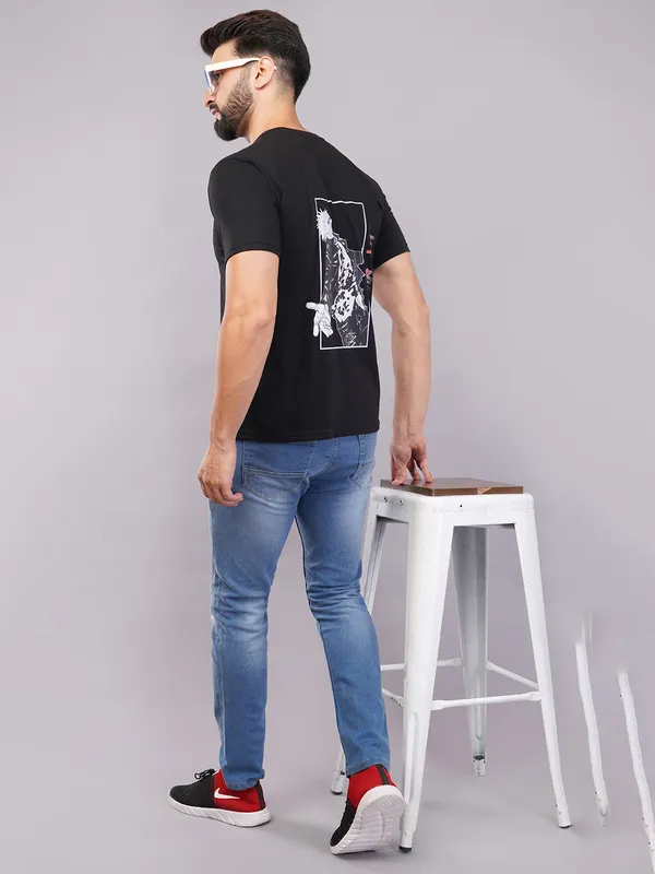 Black_Oversized_Gojo_Satoru_Kaisen_Printed_T-Shirt_For_Unisex