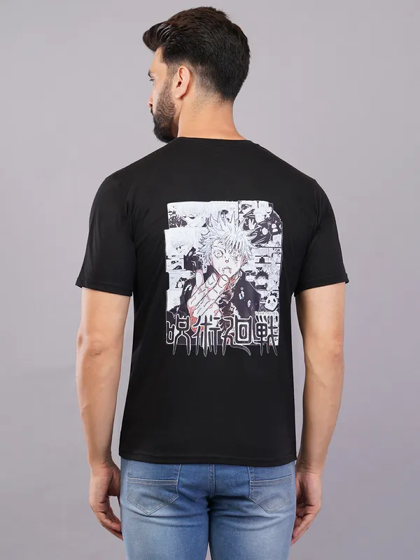 Black_Oversized_Gojo_Satoru_Kaisen_Printed_T-Shirt_For_Unisex
