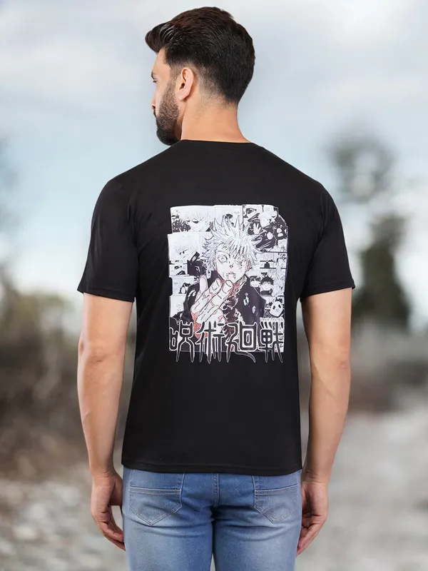 Black_Oversized_Gojo_Satoru_Kaisen_Printed_T-Shirt_For_Unisex
