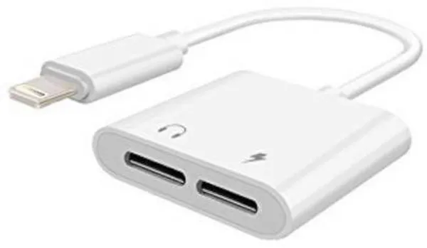 White_2_n_1_Lightning_Splitter_Adapter_Dual_Lightning_Headphone_Jack_Phone_Converter__(Android,_iOS)