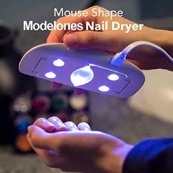 Pink_Automatic_Nail_Dryer_Art_6W_Tool_LED_UV_Lamp_Nail_Dryer_Machine