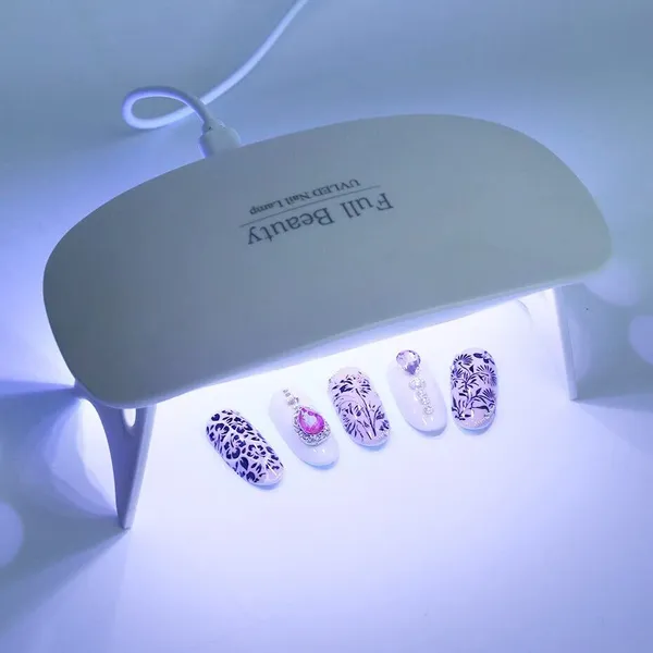 Pink_(3_QTY)_Automatic_Nail_Dryer_Art_6W_Tool_LED_UV_Lamp_Nail_Dryer_Machine