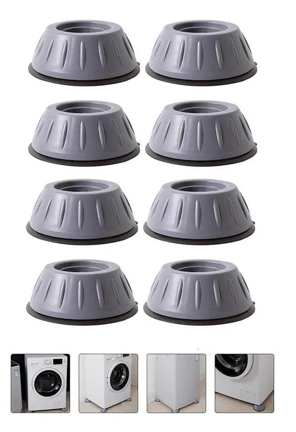 Pack_of_2,_8PCS__Washing_Machine_Stand_Refrigerator_Anti_Vibration_with_Suction_Cup_Kitchen_Accessories_Items_Washer_Dryer_Furniture_Sofa_Leg_Anti_Walk_Slip_Rubber_Pad_(Washing_Machine_Pad_8_PCS)