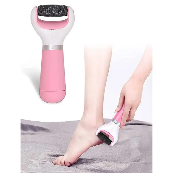 Pink_Foot_Roller_Callus_Remover_Hard_And_Dead_Skin_|Feet_Care_Callus_|Pedicure_for_Hard_Cracked_Skin,_Foot_Scrubber_Roller_|pedicure_machine_foot_spa_electric_for_home(MULTI_COLOR)