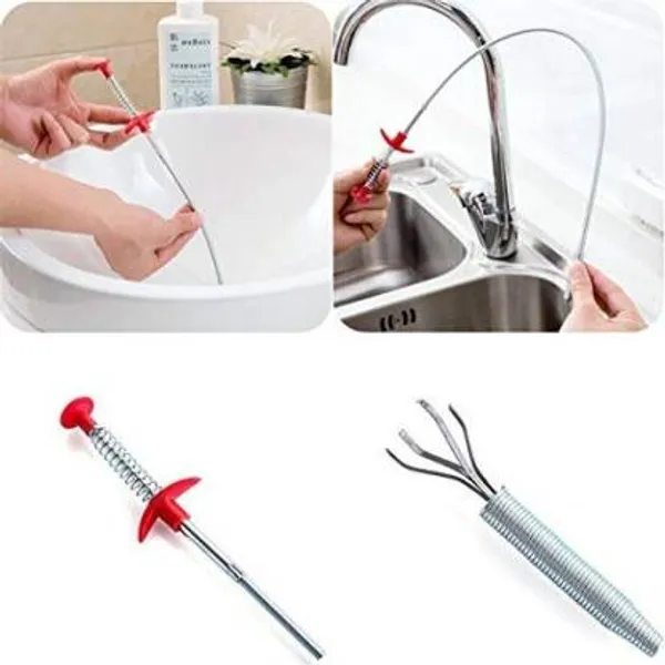 Pack_Of_2_Drain_Cleaner_Hair_Catching_Wire_Stainless_Stick