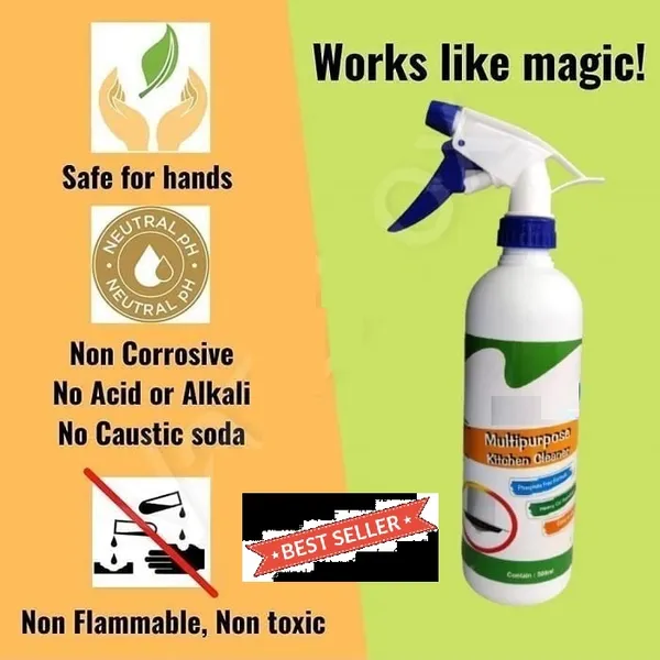 500ML_Kitchen_Cleaner_Spray_Oil_&_Grease_Stain_Remover_Stove_&_Chimney_Cleaner_Spray_Non-Flammable_Nontoxic_Magic_Degreaser_Spray_for_Kitchen_Gas_Stove_Cleaning_Spray_for_Grill_&_Exhaust_Fan