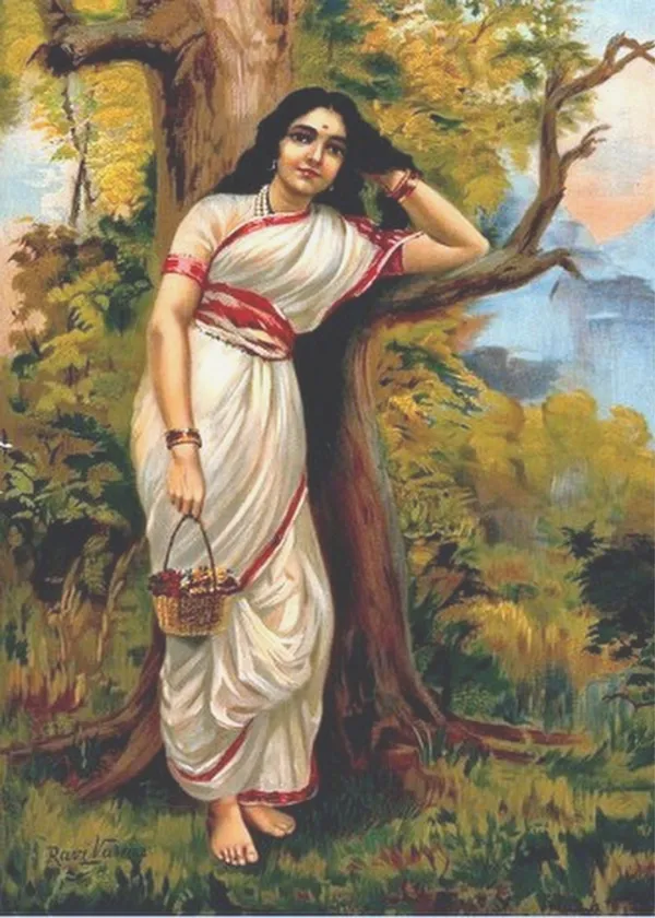 Ahalya_(Ahilya)_1900,_A_Raja_Ravi_Varma_Painting,_Framed_Canvas,_Wall_Decor,_Multicolor