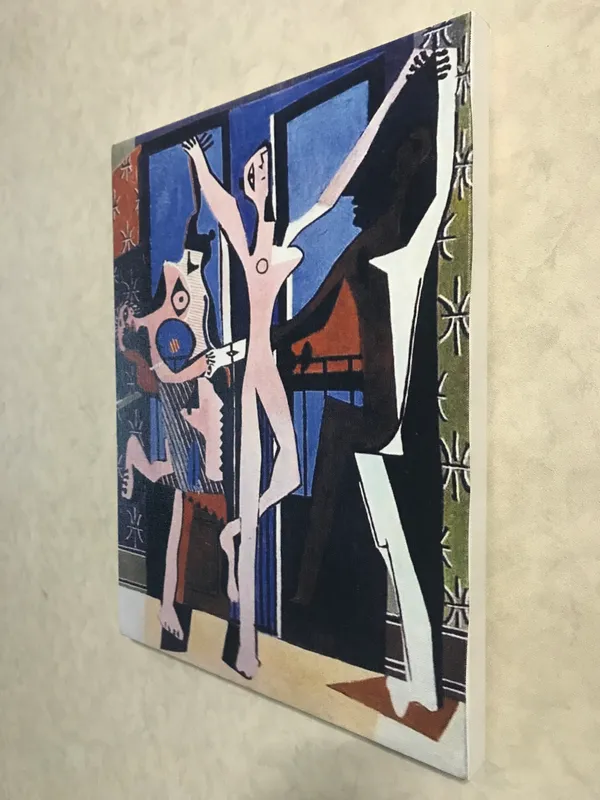 Three_Dancers,_1925,_A_Painting_by_Pablo_Picasso,_Framed_Canvas,_Wall_Decor,_Multicolor