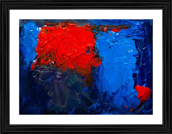 Abstract_Theme_Modern_Art_Painting,_Wall_D�cor,_Framed,_Multicolor