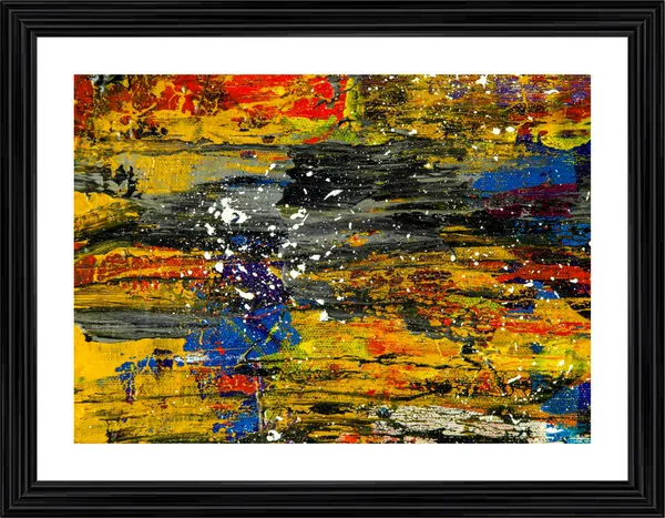 Abstract_Theme_Modern_Art_Painting,_Wall_D�cor,_Framed,_Multicolor