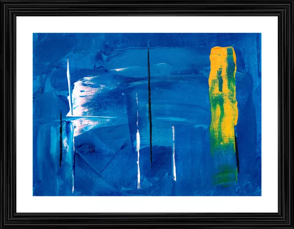 Abstract_Theme_Modern_Art_Painting,_Wall_D�cor,_Framed,_Multicolor