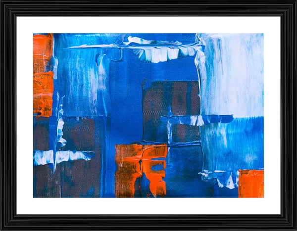 Abstract_Theme_Modern_Art_Painting,_Wall_D�cor,_Framed,_Multicolor