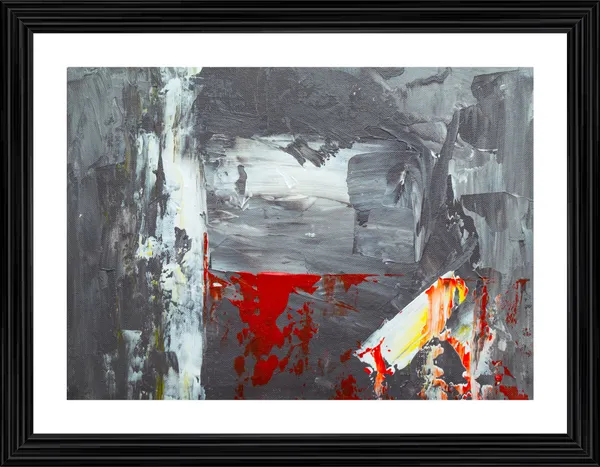 Abstract_Theme_Modern_Art_Painting,_Wall_D�cor,_Framed,_Multicolor
