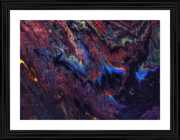 Abstract_Theme_Modern_Art_Painting,_Wall_D�cor,_Framed,_Multicolor