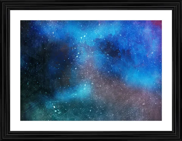 Abstract_Theme_Modern_Art_Painting,_Wall_D�cor,_Framed,_Multicolor