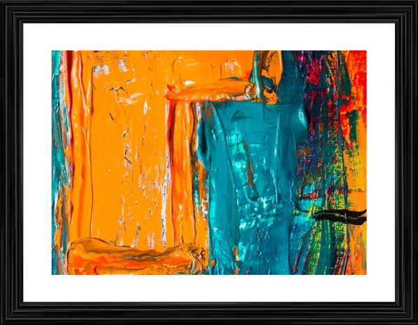 Abstract_Theme_Modern_Art_Painting,_Wall_D�cor,_Framed,_Multicolor