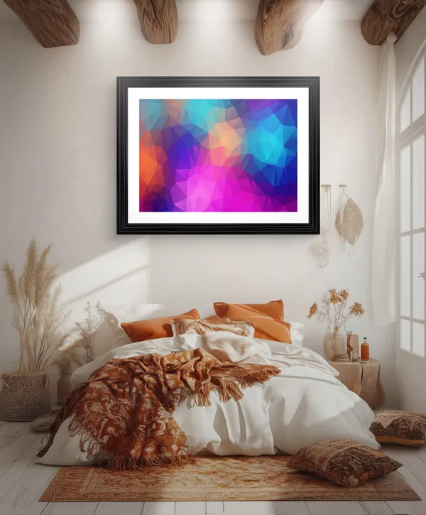 Abstract_Theme_Modern_Art_Painting,_Wall_D�cor,_Framed,_Multicolor