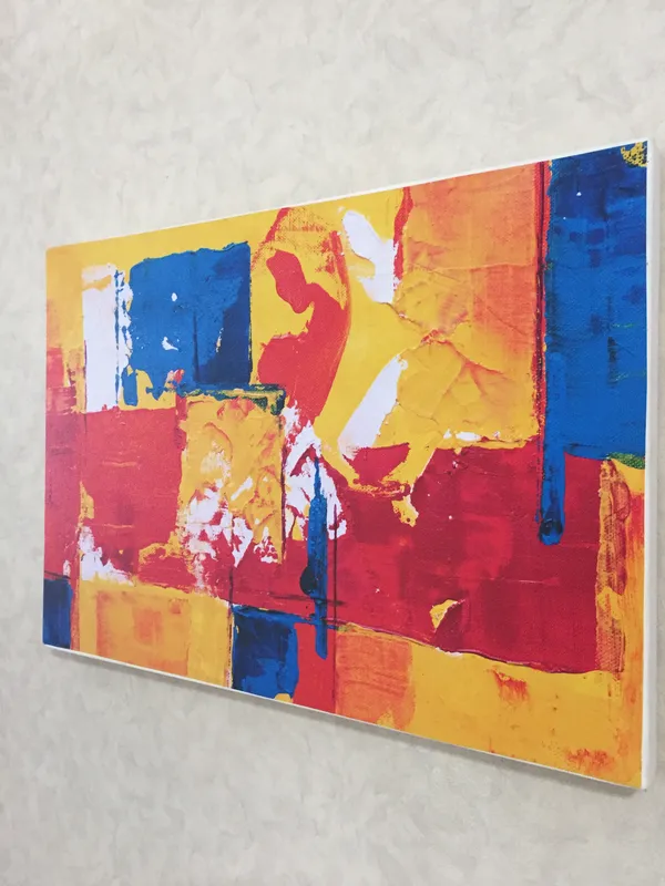 Abstract_Theme_Modern_Art_Painting,_Wall_D�cor,_Framed_Canvas,_Multicolor