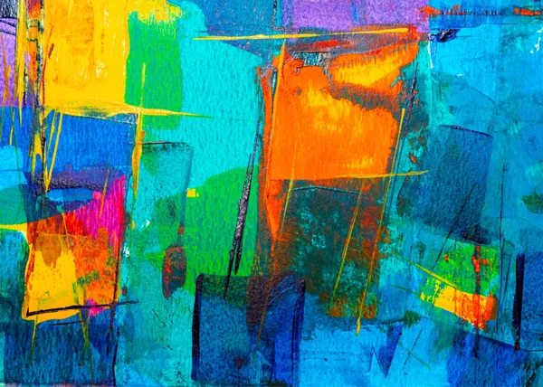 Abstract_Theme_Modern_Art_Painting,_Wall_D�cor,_Framed_Canvas,_Multicolor