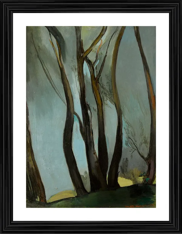 Towards_Woods_-_A_Painting_by_Amrita_Sher-Gil,_Wall_Decor,_Framed,_Multicolor