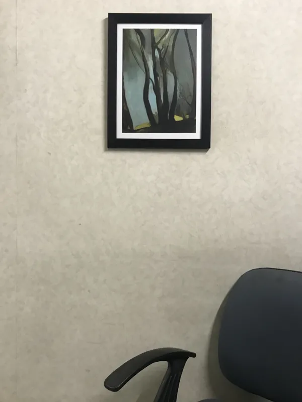 Towards_Woods_-_A_Painting_by_Amrita_Sher-Gil,_Wall_Decor,_Framed,_Multicolor