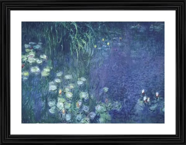 Water_Lilies:_Morning*_(1914),_A_Painting_by_Claude_Monet,_Wall_D�cor,_Framed,_Multicolor