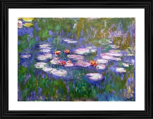 Water_Lillies-3*,_A_Painting_by_Claude_Monet,_Wall_D�cor,_Framed,_Multicolor