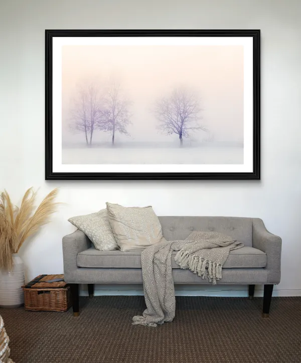 Winter_Landscape_in_Europe-_Nature_Theme_Wall_Decor,_Framed,_Multicolor