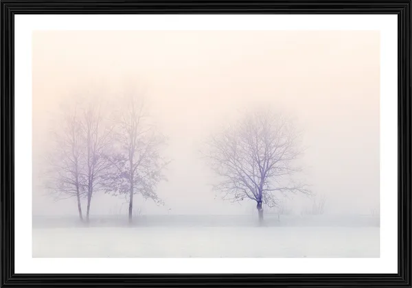 Winter_Landscape_in_Europe-_Nature_Theme_Wall_Decor,_Framed,_Multicolor