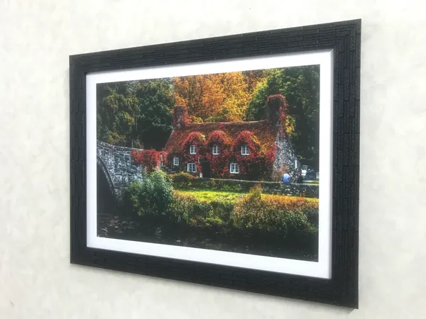 Farmhouse_in_the_Dreams-_Nature_Theme_Wall_Decor,_Framed,_Multicolor