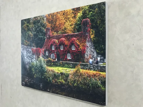 Farmhouse_in_the_Dreams-_Nature_Theme_Wall_Decor,_Framed,_Multicolor