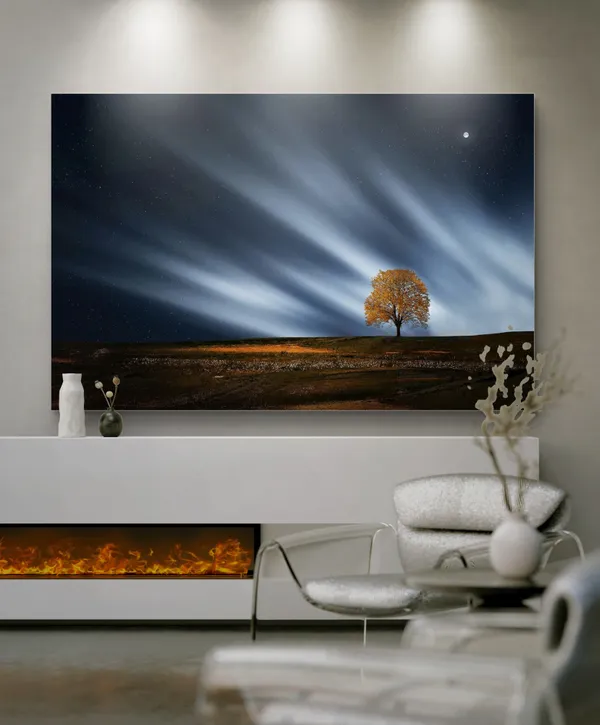 Enlightened_Tree_Alone_in_the_Desert-_Nature_Theme_Wall_Decor,_Framed,_Multicolor