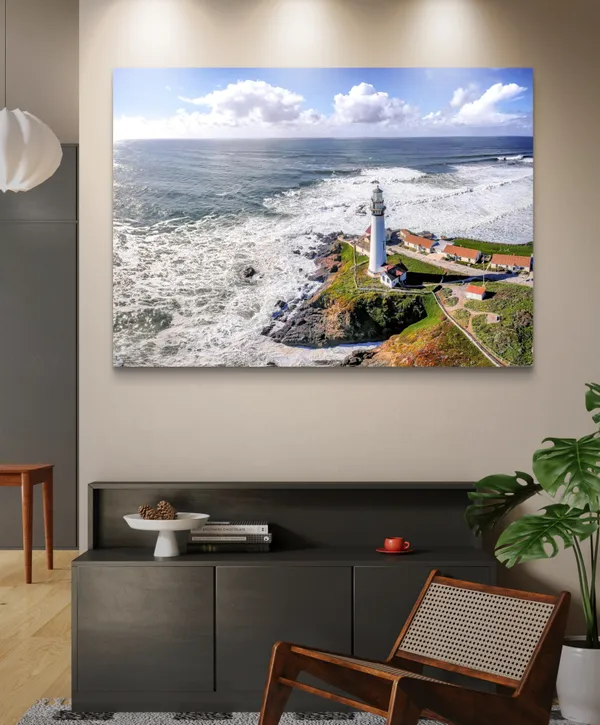 Lighthouse_(5),_Nature_Theme_Wall_Decor,_Framed,_Multicolor