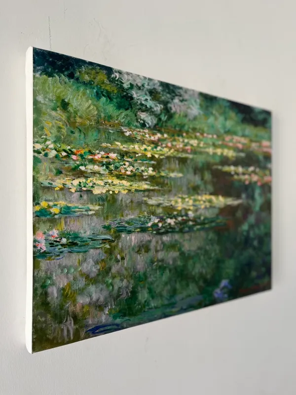 Water_Lily_Pond_(Harmony_in_Green)*_(1899),_A_Painting_by_Claude_Monet,_Wall_D�cor,_Framed_Canvas,_Multicolor