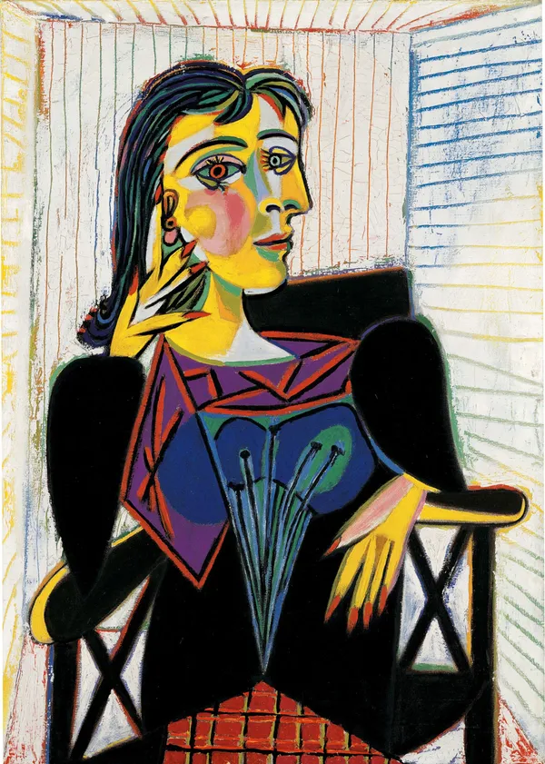 Portrait_of_Dora_Maar_1937_,_A_Painting_by_Pablo_Picasso,_Framed_Canvas,_Multicolor