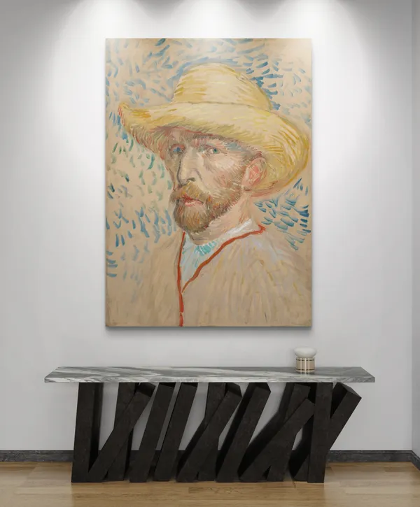 Self_Portraits_of_Van_Gogh,_Paintings_by_Van_Gogh,_Framed_Canvas,_Set_of_2,_Multicolor