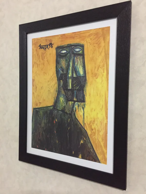 The_Man_(1956),_A_Painting_by_Souza,_Framed,_Wall_D�cor,_Multicolor