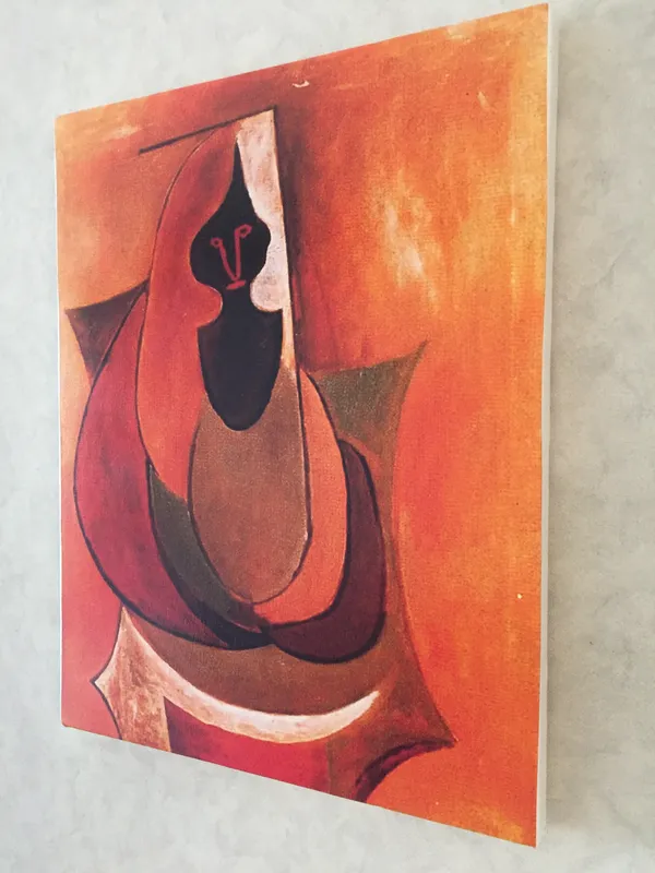 Cubist_Person_1917,_A_Painting_by_Pablo_Picasso,_Framed_Canvas,_Wall_Decor,_Multicolor