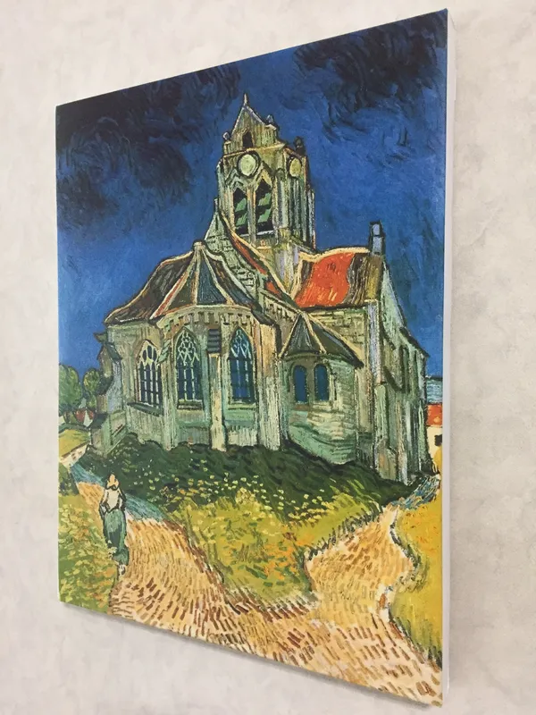 �Cafe_Terrace_at_Night_&_Church_at_Auvers,_Framed,_Wall_D�cor,_Multicolor