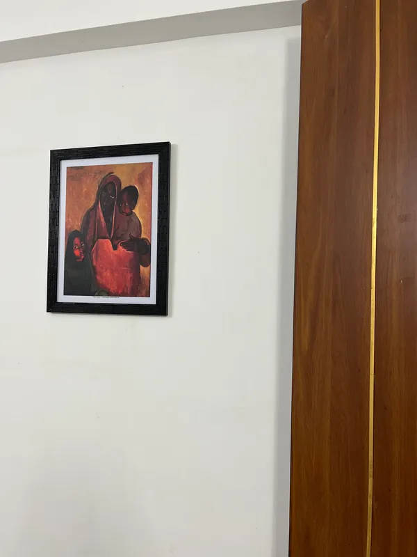 Tribal_Family_-_A_Painting_by_Amrita_Sher-Gil,_Wall_Decor,_Framed,_Multicolor